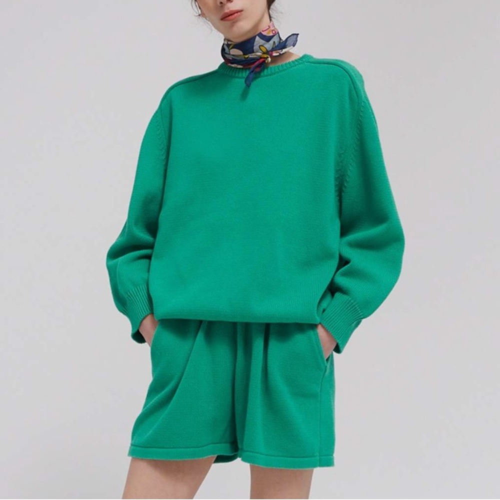 Demylee Maelyn Cotton Knit Short
